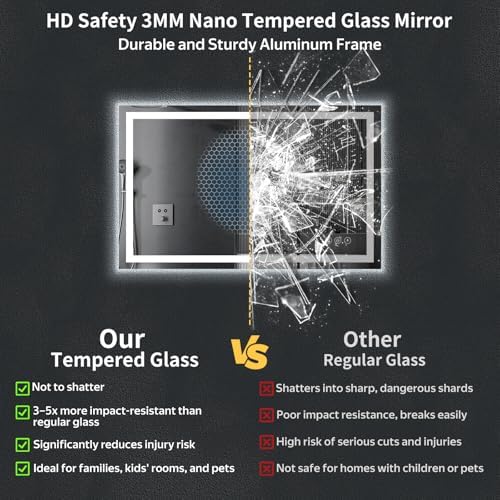 24"x50" LED Bathroom Mirror - Image 6