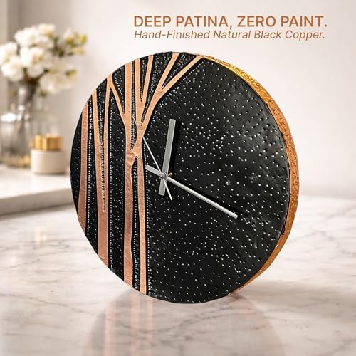 Handmade Copper Wall Clock Artisan Touch in Every Piece - Image 5