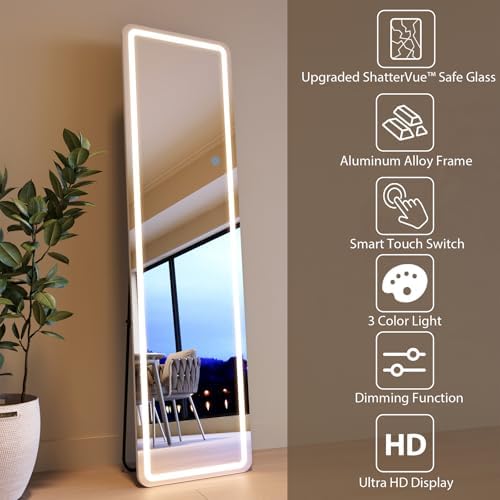 60" x 16" Rectangle Full Length Mirror - Image 3