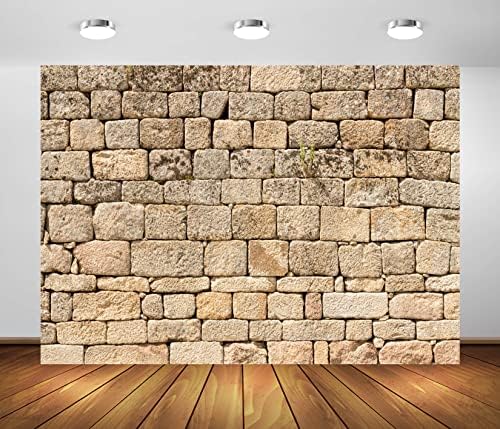 BELECO Vintage Fabric Brick Wall Backdrop by BELECO