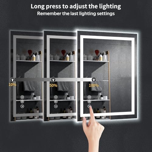 24"x30" LED Bathroom Mirror - Image 5