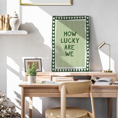 How Lucky Are We Poster Canvas, 16X24 Framed - Image 6