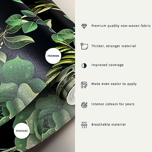 artgeist - Premium Wall Mural Wallpaper, Living Room Stone Wall 79x55 Inch - Image 3