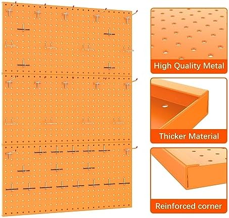 TORACK 3 PCS Metal Pegboard Panels - Image 5