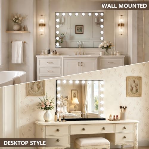 Ratsamee Black Hollywood Vanity Mirror - Image 4