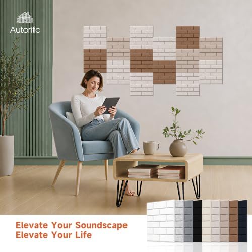 Acoustic Panels with Self Adhesive, 12 Pack Sound Dampening Panels - Image 6