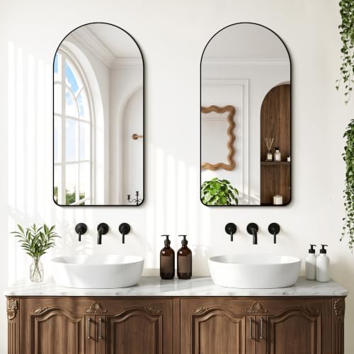 GLASHOM Arched Bathroom Vanity Mirror - Image 4