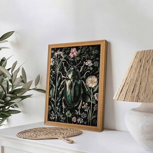 Framed Vintage 3D Textured Wall Art - Image 6