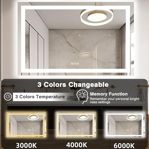 EchosLife 55"x40" Bathroom Mirror - Image 4