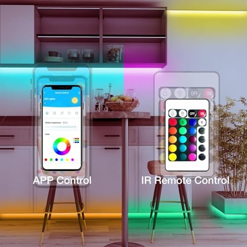 DAYBETTER LED Strip Lights 300ft RGB Music Sync Smart App Control - Image 5