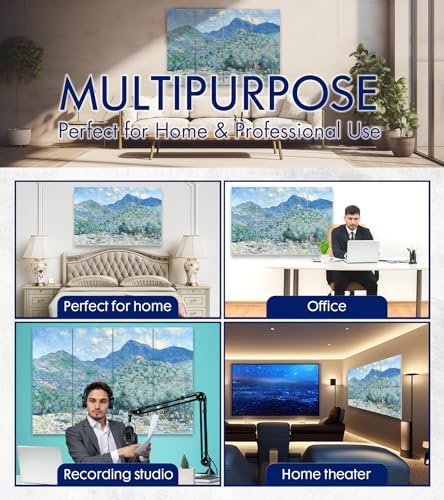 PINWELIFE® Masterpiece Acoustic Art Panels, Decorative Acoustic Wall Art - Image 5
