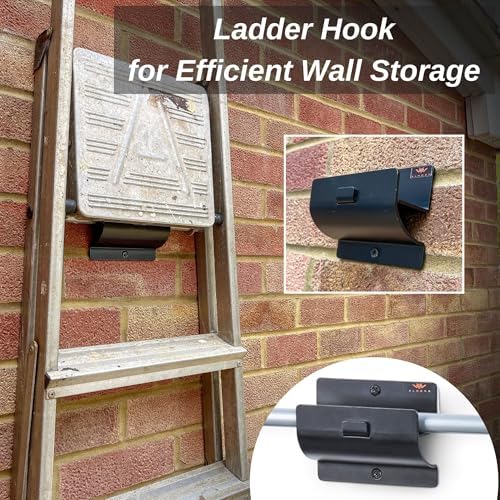 Ladder Hanger Set of 4 for Garage Wall - Image 5