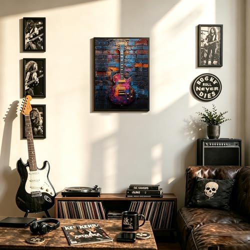 NCCXNCC 3 Graffiti Music Theme Poster Print Wall Art 12x16 inch Unframed - Image 3