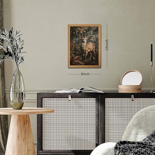 Framed 3D Textured Vintage Wall Art - Image 3