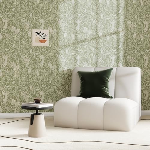 Vinjiasin Boho Safari Animal Wallpaper, Waterproof Contact Paper - Image 7