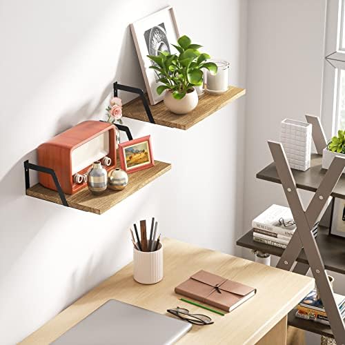 SRIWATANA Carbonized Black Deep Floating Shelves - Image 2