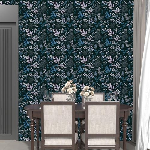 Laatse Vintage Floral Peel and Stick Wallpaper 17.5'' x 393'' - Image 5