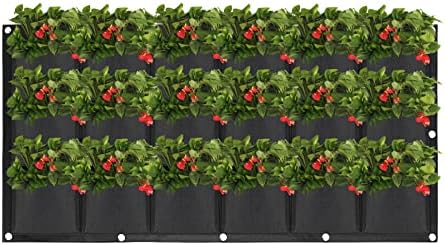 ZOENHOU 2 Pack Total 36 Roomy Pockets Horizontal Garden Planter, Waterproof - Image 6