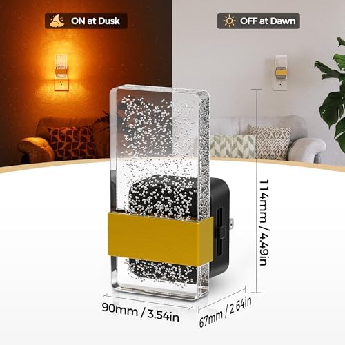 DORESshop LED Night Lights Plug into Wall, 0-100LM Dimmable Nightlight - Image 4