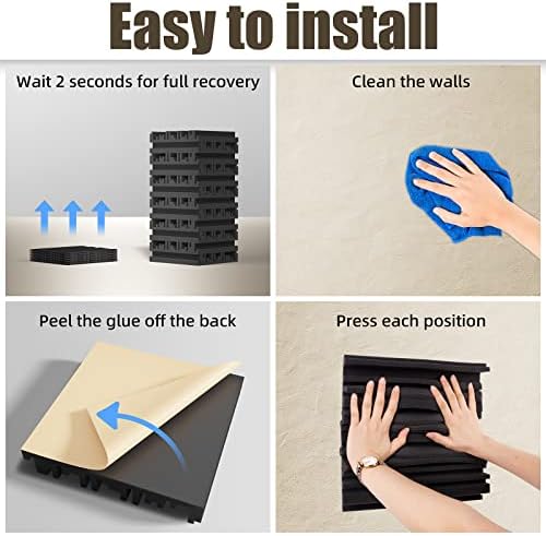 24 Pack Sound Proof Foam Panels - Image 6