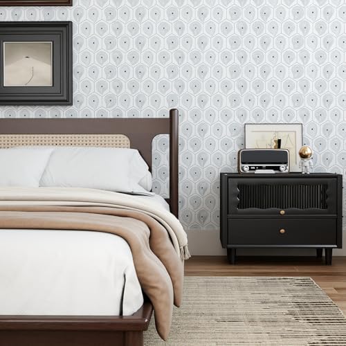 Hopepak Modern Peel and Stick Wallpaper 17.3" x 78.7" Geometric Contact Paper - Image 2