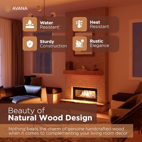 Avana Floating Fireplace Mantel - Image 4