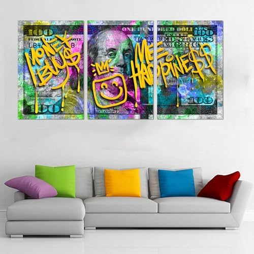 Yatsen Bridge 3 Panels Dollar Wall Art - Image 4