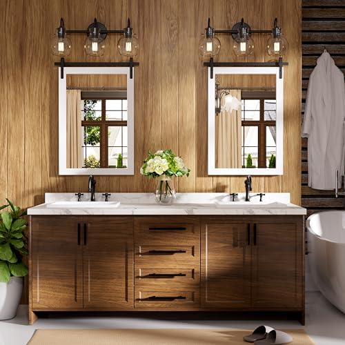 PAIHOME Farmhouse Bathroom Vanity Mirror - Image 2
