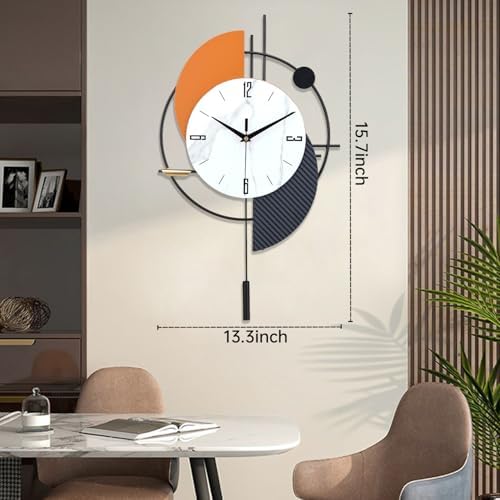 FILLOVE Large Decorative Wall Clock - Image 5