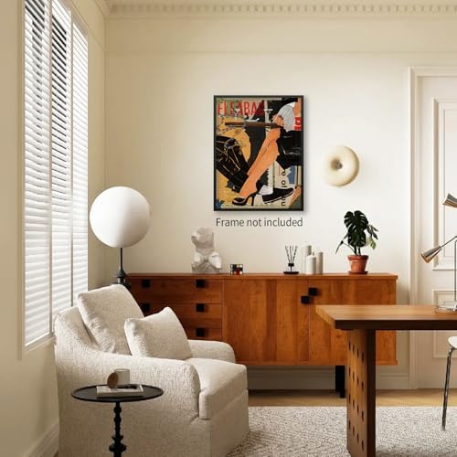 MWZUPQ Fleabag Canvas Posters Vintage Aesthetic Wall Art Funky Bar Cart - Image 5