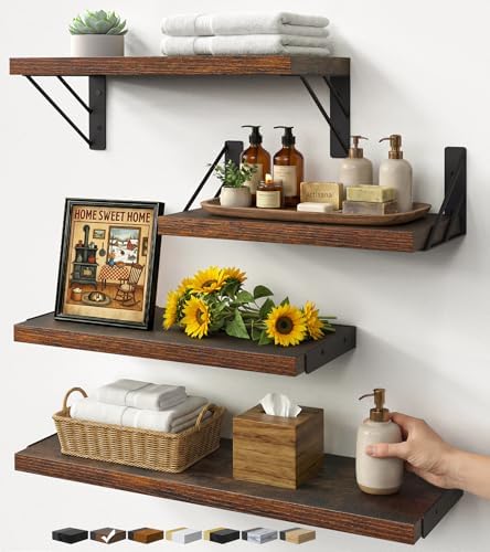 BAYKA Wall Mounted Floating Shelves by Bayka