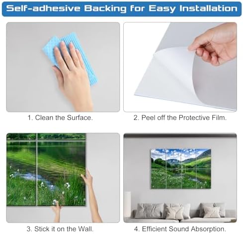 Decorative Acoustic Panels 8 Pack - Image 5