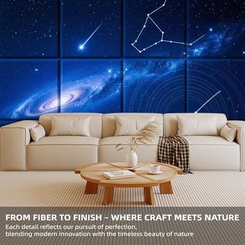 12 Pack Self-Adhesive Acoustic Wall Panels, 48x36 in - Image 2