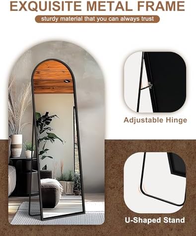 Delma Arched Full Length Mirror - Image 4