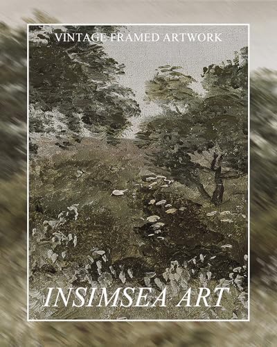 InSimSea Extra Large Framed Vintage Wall Art, Rustic Landscape - Image 6