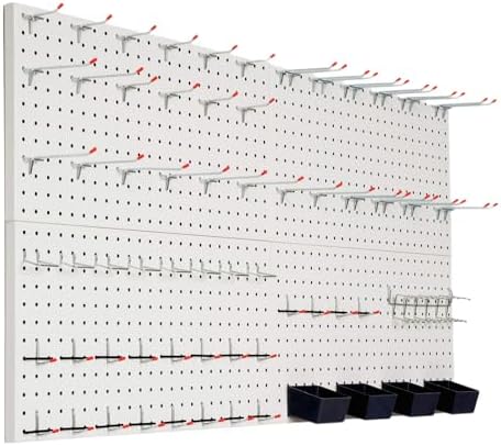 FRAYSCENT Peg Board for Wall 48x24 inch by FRAYSCENT