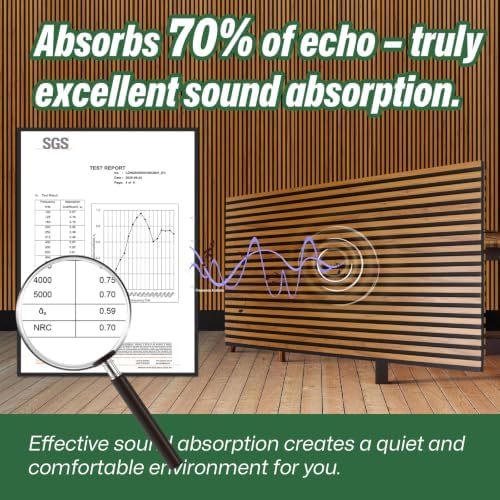 NeatiEase 4Pcs Acoustic Wood Panels - Image 3