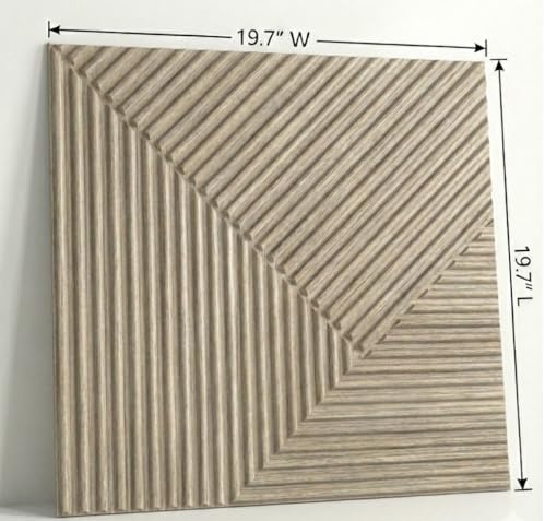Faux Wood 3D Wall Panels, Wood Grain, Waterproof PVC, Natural Oak - Image 2