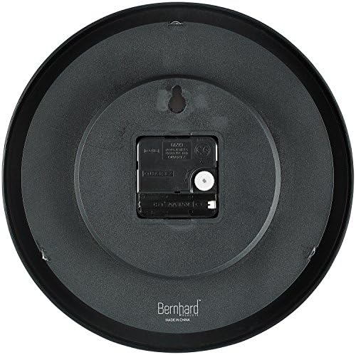 Bernhard Products Black Wall Clocks, 2 Pack Silent Non Ticking 10 Inch Quality - Image 5