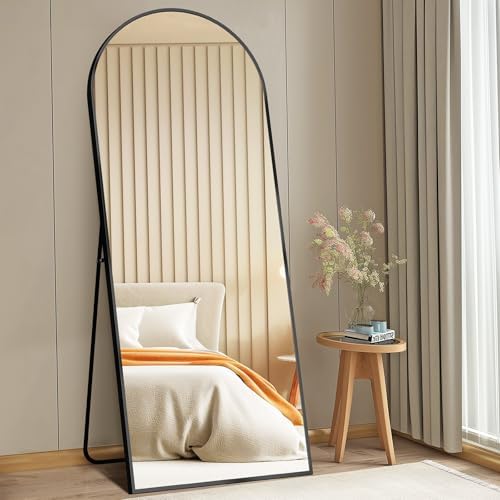 DUMOS 65"x24" Arched Full Length Floor Mirror, Full Body Mirror by DumosLifestyle