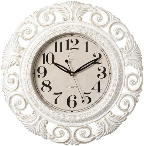 Clockswise 16" Classic Round Decorative Hanging Wall Clock by Clockswise