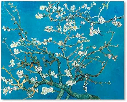 1 KINGO Van Gogh Canvas Wall Art: Almond Blossom Oil Painting Flower Picture - Image 2
