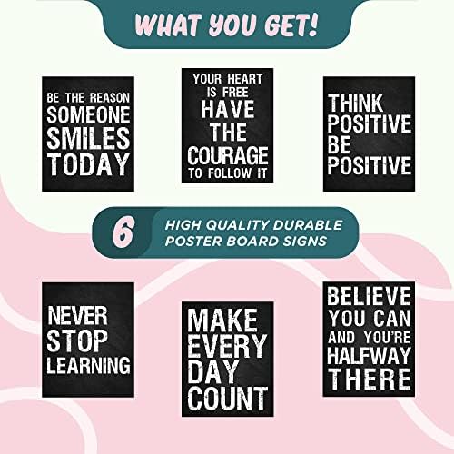 L&O Goods Motivational Wall Art – Set of 6 • Inspirational 8×10 Glossy Poster - Image 5