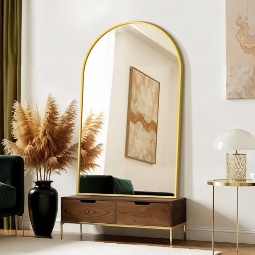 FICTOR 30" x 50" Arched Bathroom Vanity Mirror by FICTOR
