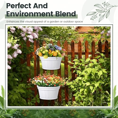 Layhit 6 Pcs Wall Hanging Planters, 12 Inches - Image 5