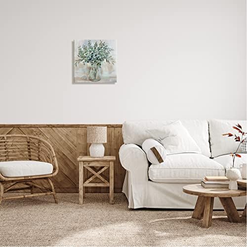 Soothing Eucalyptus Herb, 17 x 17 Inch Canvas Wall Art - Image 4