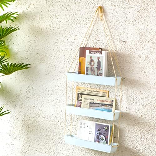 LaLaGreen Boho Wall Planter White Succulent Herb Garden - Image 6