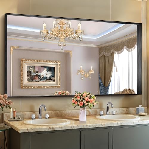 CIRCUMI Black Bathroom Mirror by CIRCUMIMirror