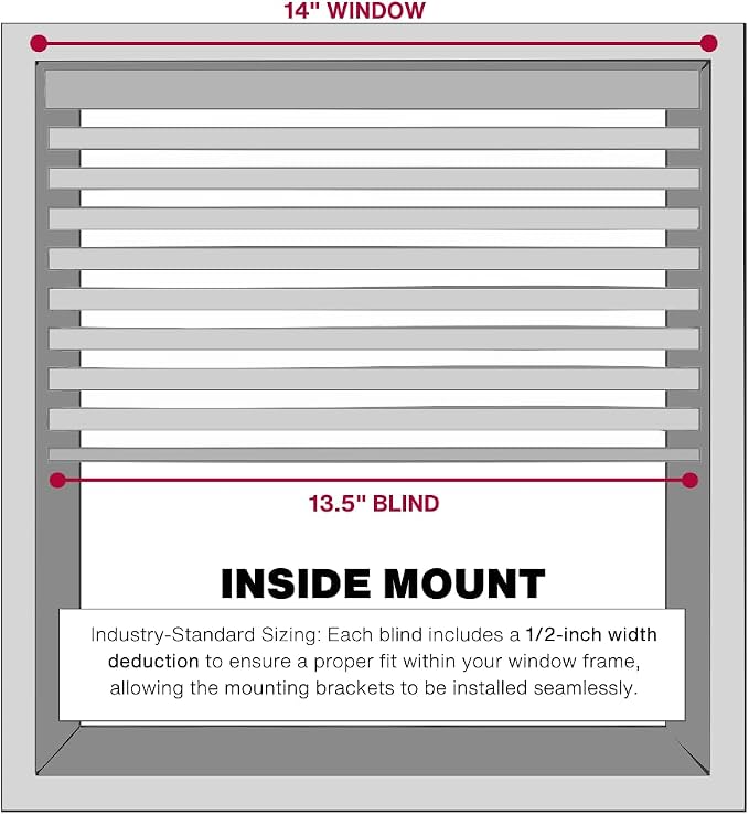 LOTUS & WINDOWARE Cordless Mini Blind, Window Blinds - Image 7