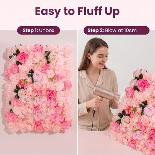 Flower Wall Backdrop 2 Panels 16×24 Inch - Image 6